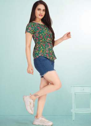 DIGITAL PRINTED TOP FOR GIRL AND WOMEN  top