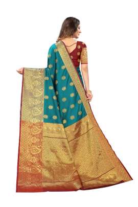 RAMA LICHI SILK SAREE WITH RICH PALLU SILK SAREE