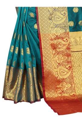 RAMA LICHI SILK SAREE WITH RICH PALLU SILK SAREE