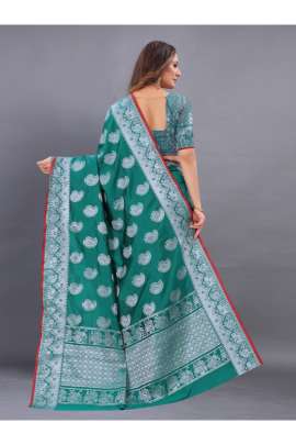 RAMA LICHI SILK SAREE WITH RICH PALLU  KANCHIPURAM SILK SAREE