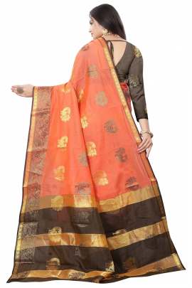 SOFT COTTON SILK SAREE WITH RICH PALLU  COTTON SAREES 