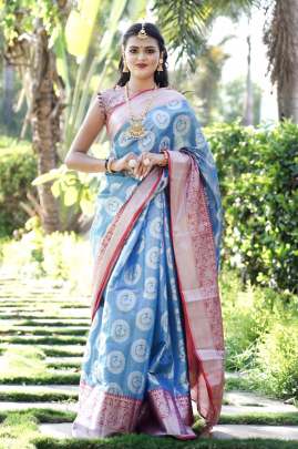  Soft Lichi  silk saree SILK SAREE