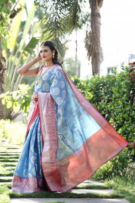  Soft Lichi  silk saree SILK SAREE